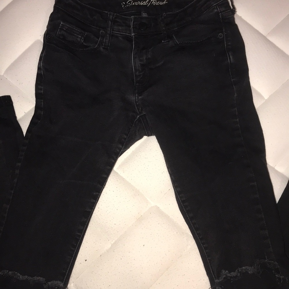 black jeans